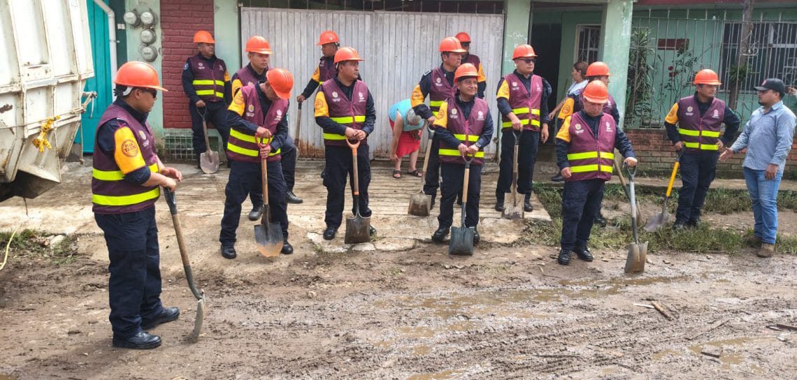 Distribuye Gobierno de Veracruz insumos a familias afectadas por lluvias en Tlaltetela y Banderilla