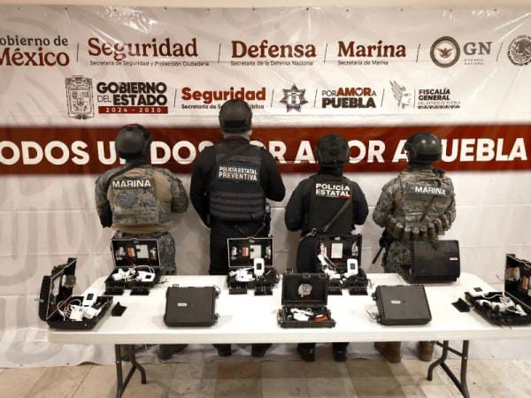 Fuerzas de seguridad ubican y desmantelan sistema de video vigilancia ilegal en Tepeaca